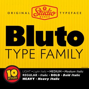 Bluto | Sans Serif Type Family