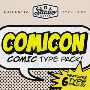 Comicon | Comic Type Pack!