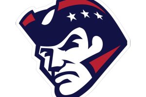 Patriotic Patriot Head Kiss-Cut Sticker — Red White Blue Stars Vinyl Decal