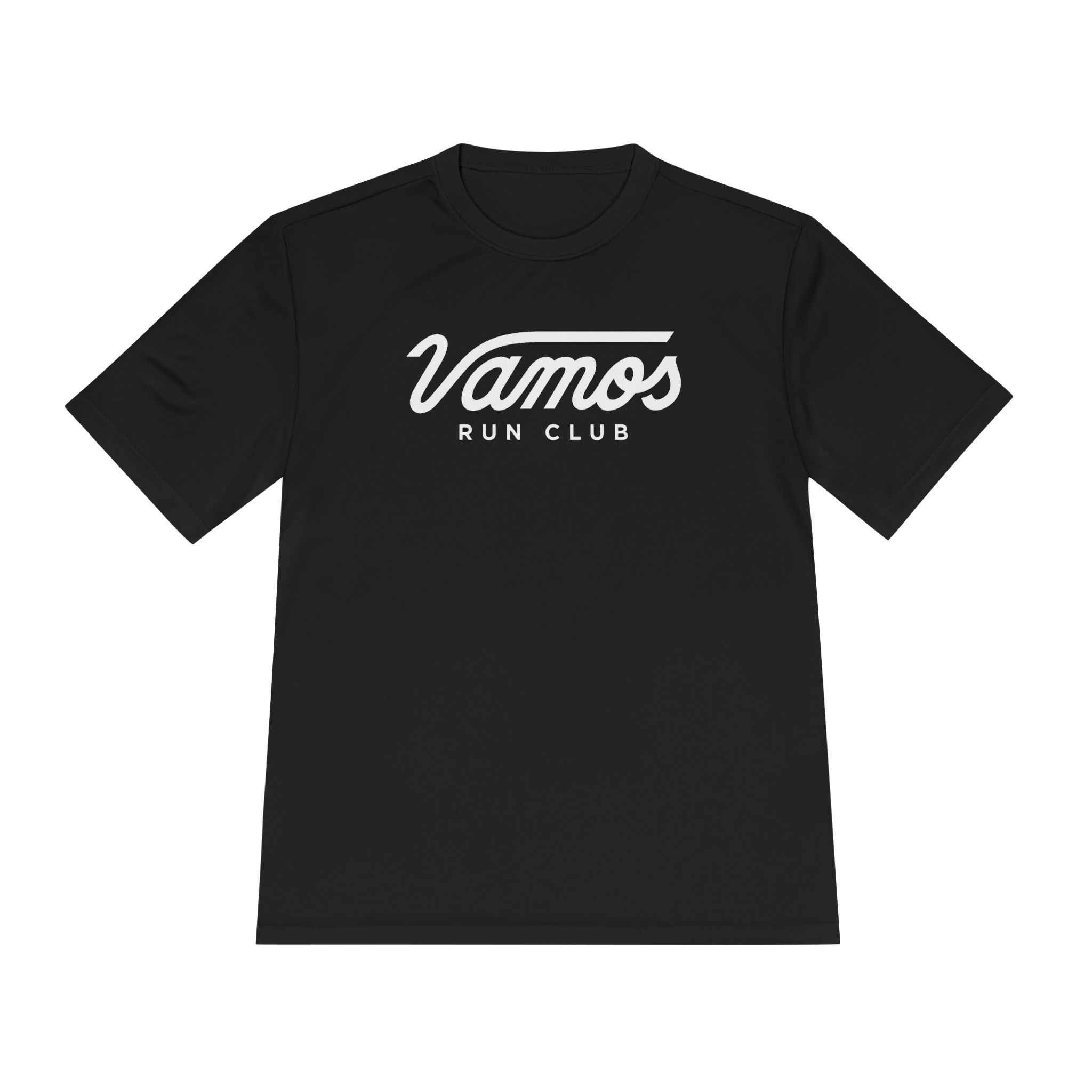 Vamos Run Club Full Chest Moisture-Wicking Tee