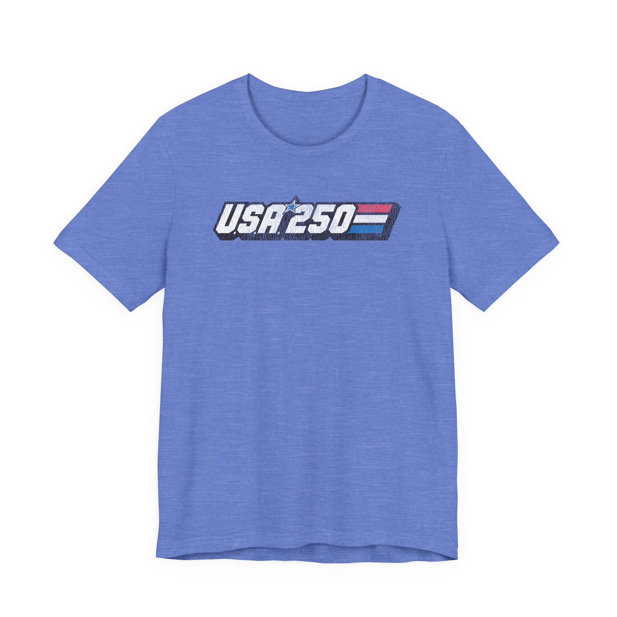 USA 250 80s Joe Tee – Vintage Americana Flag Chest Graphic - Image 13