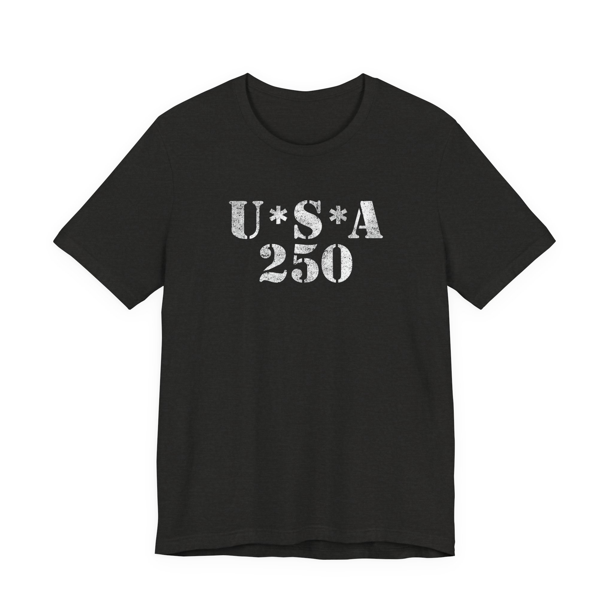 USA 250 Military Stencil Graphic Tee — Patriotic Vintage Casual T‑Shirt - Image 4