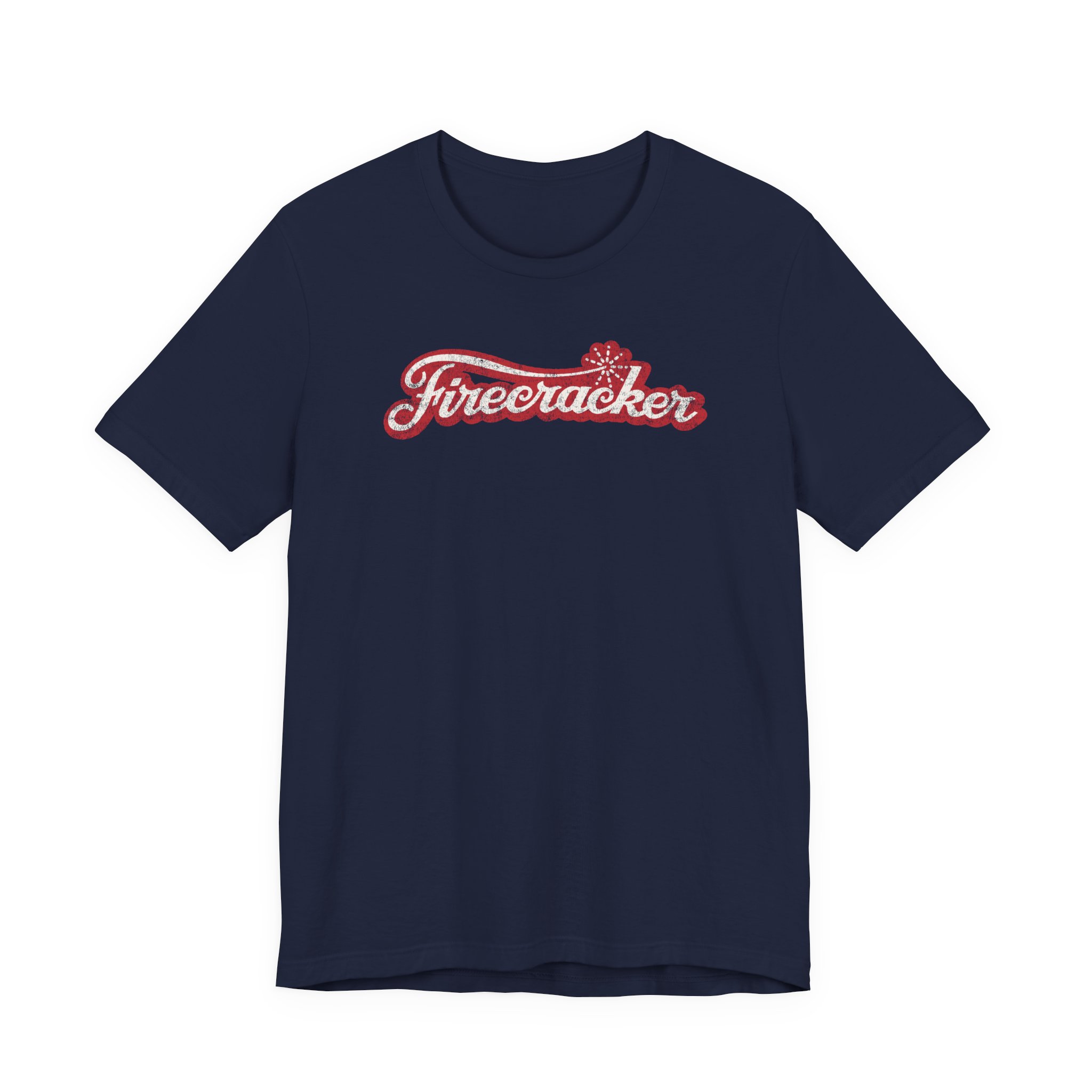 Firecracker Graphic Tee — Retro Script Patriotic T‑Shirt - Image 7