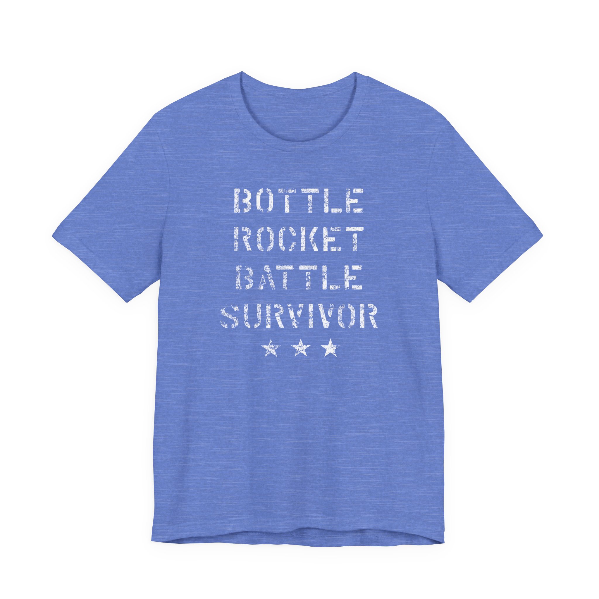 Bottle Rocket Battle Survivor -- Unisex Tee - Image 14