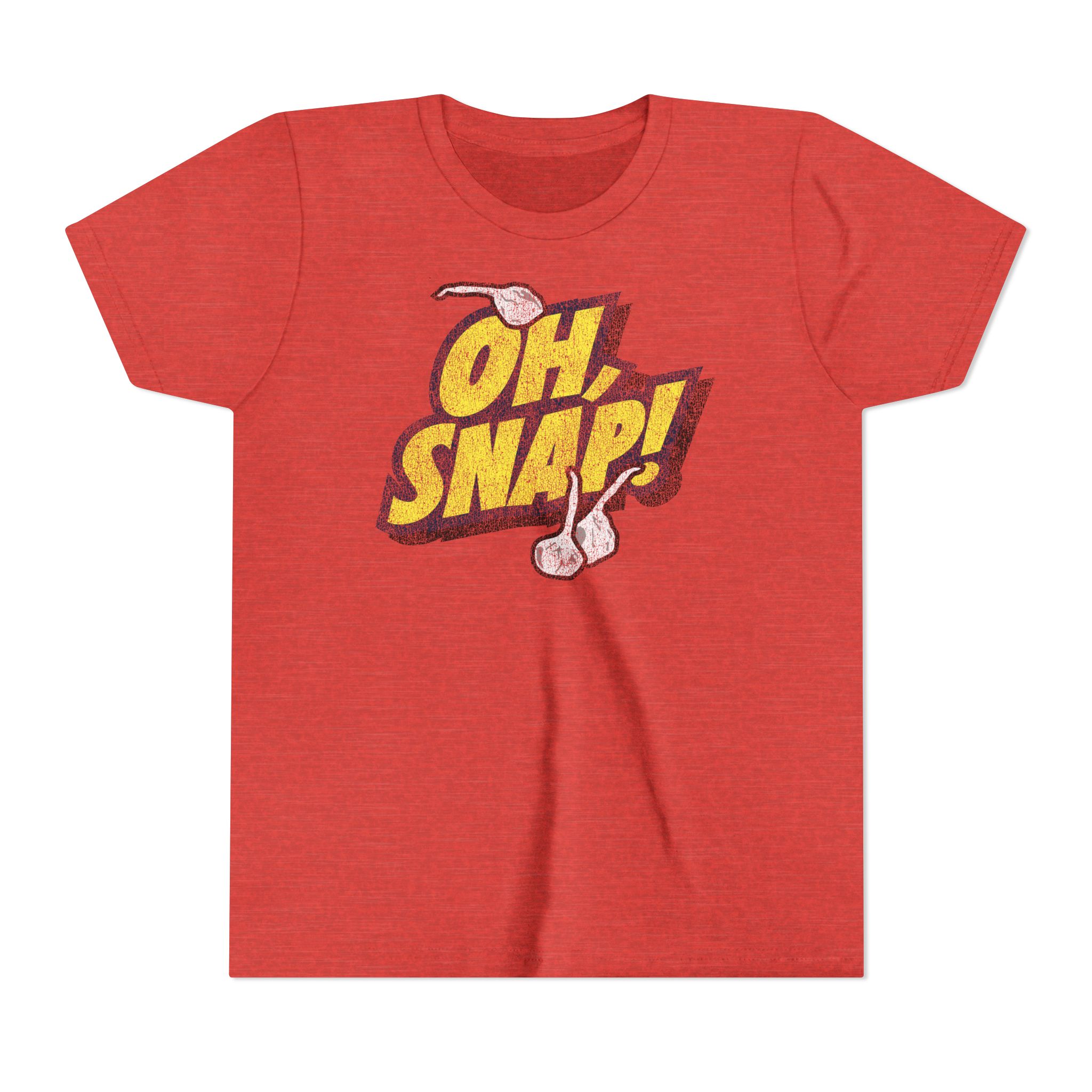 Oh Snap! Youth - July 4th T-Shirt, Fourth of July Tee, America, Distressed Print, Vintage Script, Fireworks Fun, Independence Day, USA - Image 6