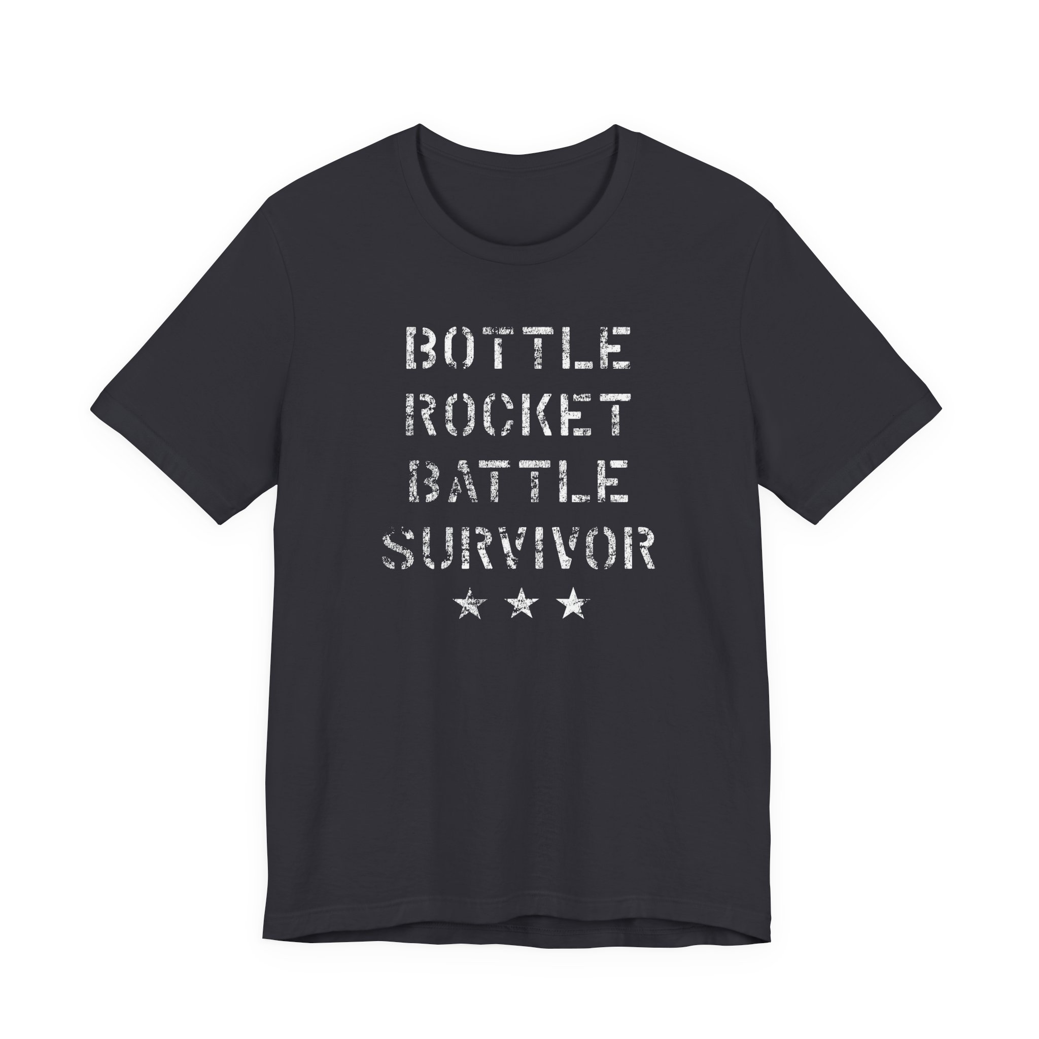 Bottle Rocket Battle Survivor -- Unisex Tee - Image 6