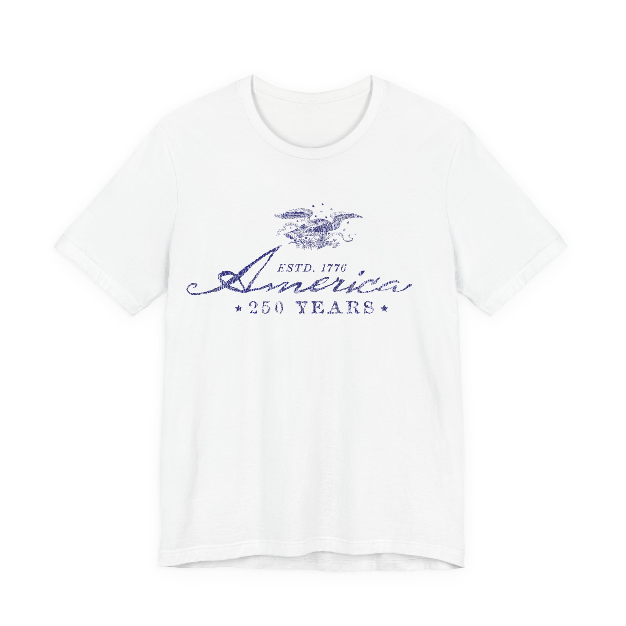 America 250 Years Tee - Vintage Eagle Patriotic T-Shirt (ESTD. 1776) - Image 10