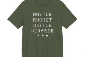Bottle Rocket Battle Survivor -- Unisex Tee