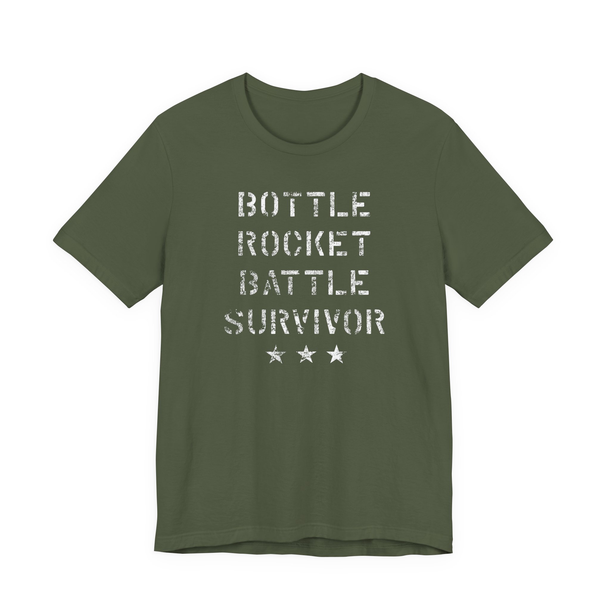 Bottle Rocket Battle Survivor -- Unisex Tee