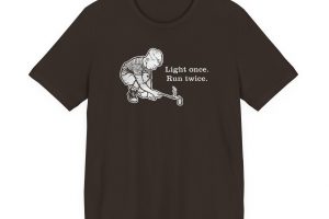 Light Once. Run Twice. - Unisex Tee