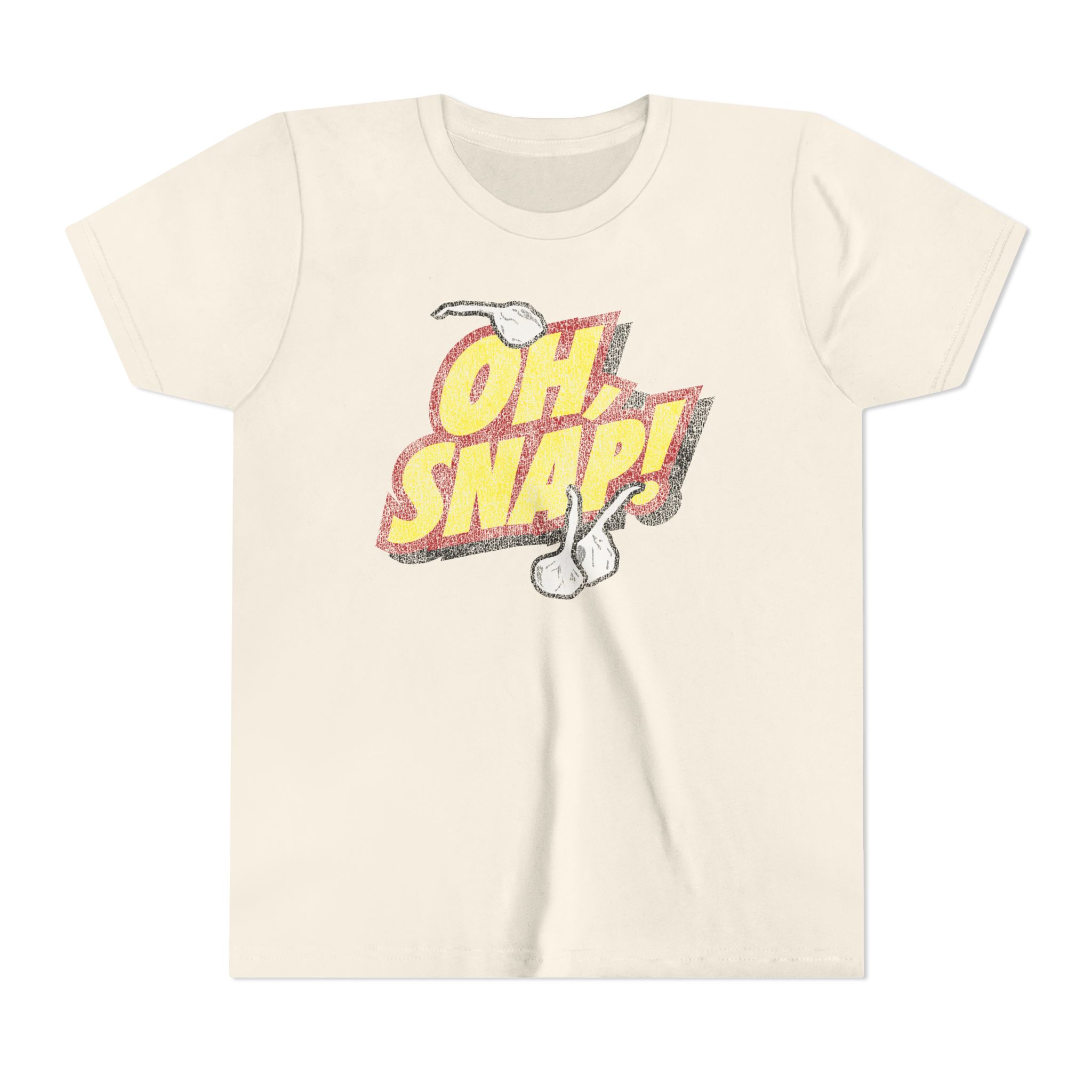 Oh Snap! Youth - July 4th T-Shirt, Fourth of July Tee, America, Distressed Print, Vintage Script, Fireworks Fun, Independence Day, USA - Image 4