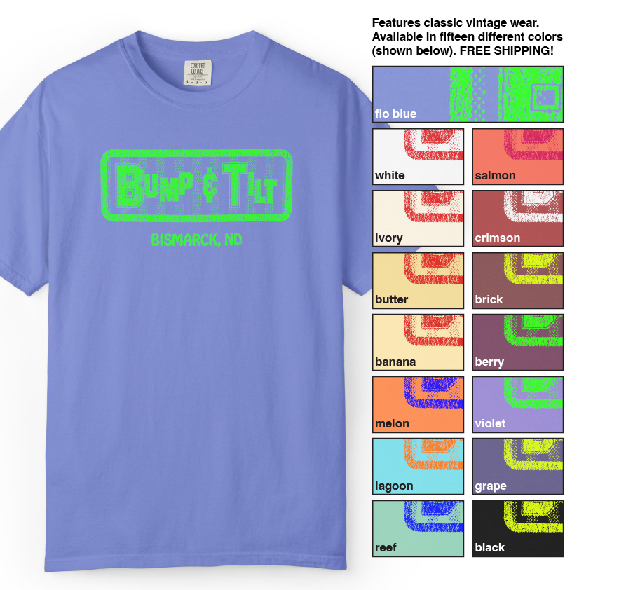 Bump & Tilt — Vintage Arcade T-Shirt - Image 2
